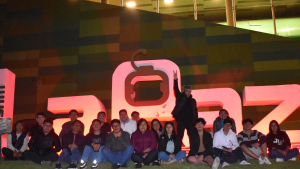 Andean leaders and local congregants pose for a photo in La Paz, Bolivia (April 2024)